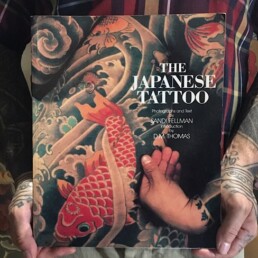 Libro tattoo Japonés